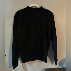 American Eagle Outfitters Dark Knit Sweater